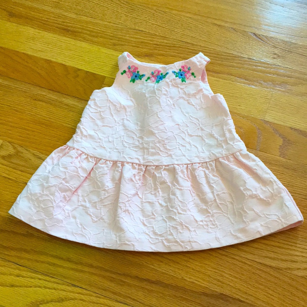 Janie and Jack adorable pink dress 3-6M